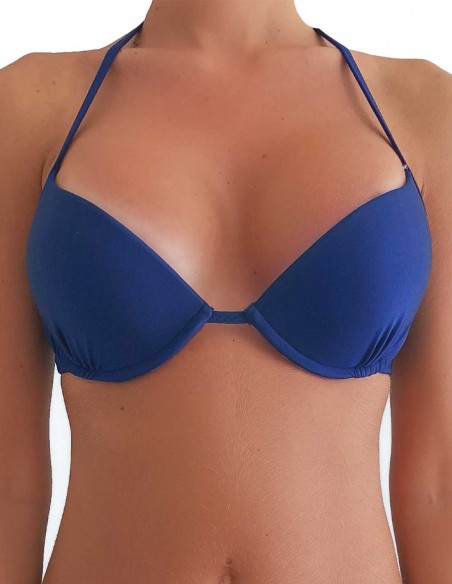 Top maxi push up malibù colore blue notte