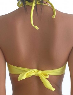 Top maxi push up malibù colore giallo limone 2