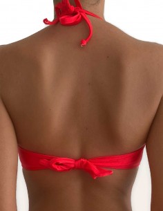 Top maxi push up malibù colore rosso 2