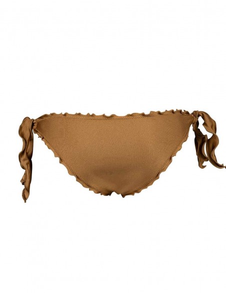 Retro dello slip con smerlo  frou frou sabbia