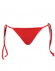 Bikini triangolo Elsa con brasiliana lacci Atene rosso 2