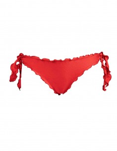Slip o brasiliana con smerlo frou frou rosso 2