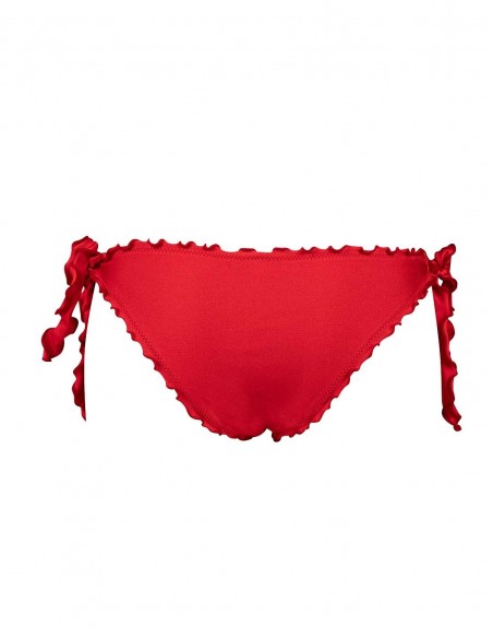 Retro dello slip con smerlo  frou frou rosso