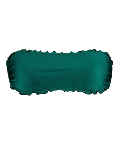 Fascia con smerlo frou frou verde foresta