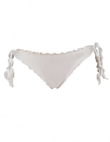 Slip o brasiliana con smerlo frou frou bianco