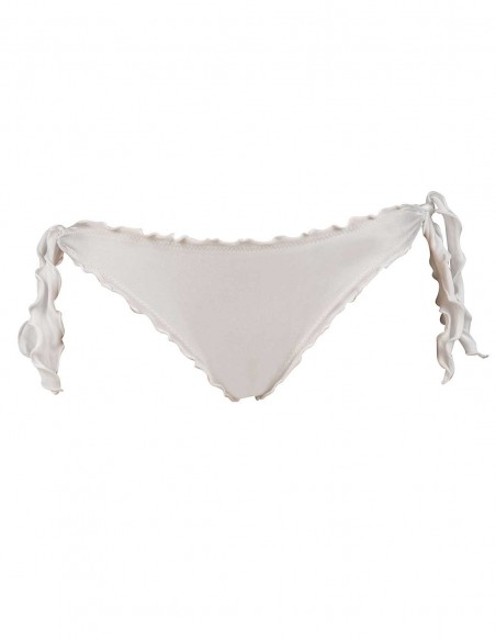 Slip o brasiliana con smerlo frou frou bianco