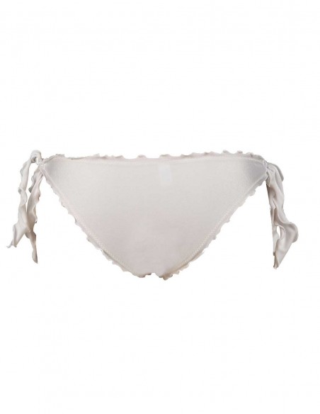 Retro dello slip con smerlo  frou frou bianco